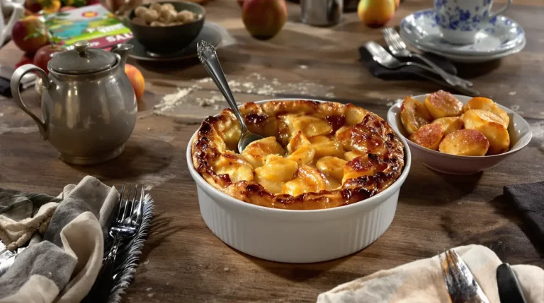 Clafoutis aux poires moelleux et croustillant : le dessert familial facile qui met tout le monde d’accord