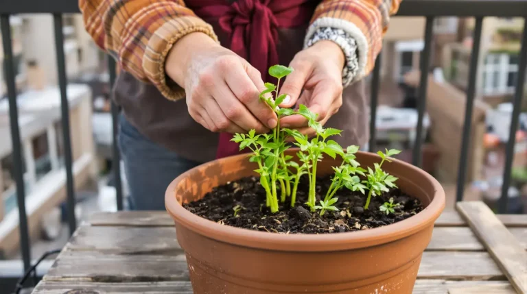Elle remplace les cubes de bouillon dans la cuisine et se plante en pot à cette période précise Elle remplace les cubes de bouillon dans la cuisine et se plante en pot à cette période précise