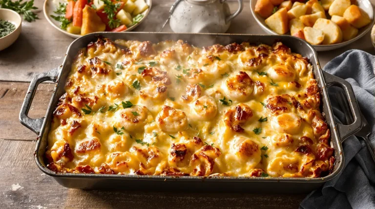 Gratin poireaux–Saint-Jacques : « si simple à faire, mais digne d’un vrai repas de fête »