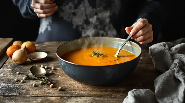 J'ai arrêté les soupes industrielles : avec ce velouté pois chiches-carottes, j'ai trouvé ma recette phare de l'hiver