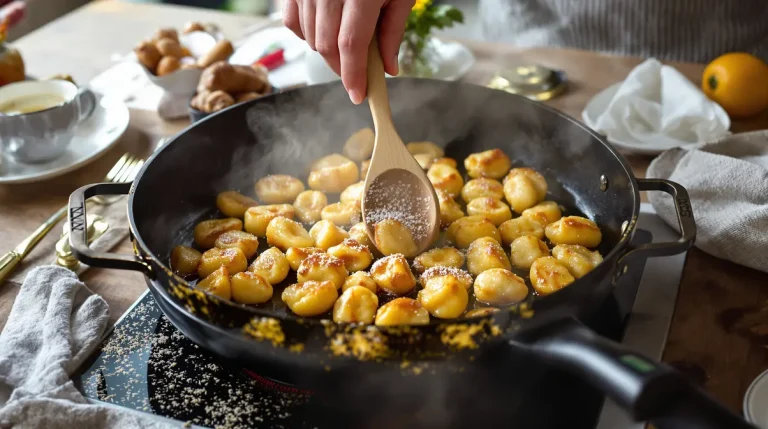 Croustillants comme à la fête foraine : j’ai une recette minute qui transforme les gnocchis en goûter ultra-gourmand